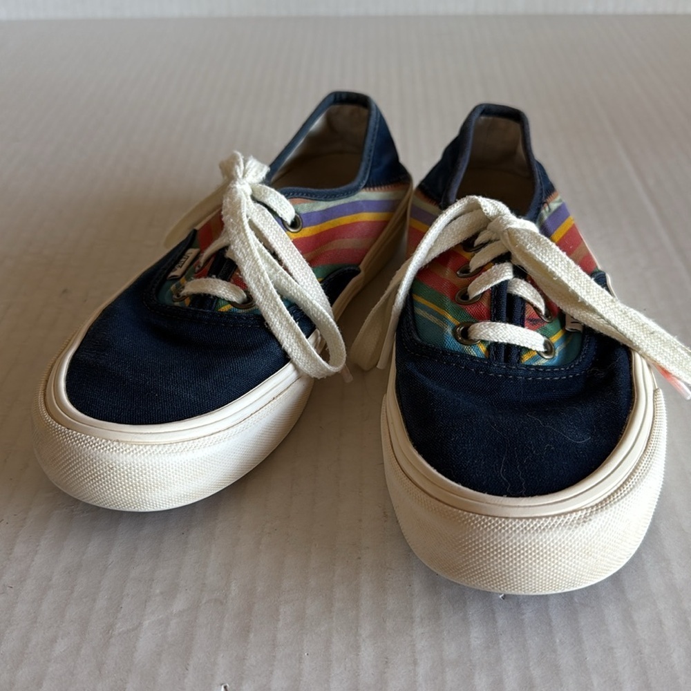 Vans Authentic Retro Stripe Lace Up Sneakers - Picture 4 of 13